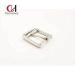 Antiwear Nickel Metal Belt Buckles Thickness 6mm Square Shape