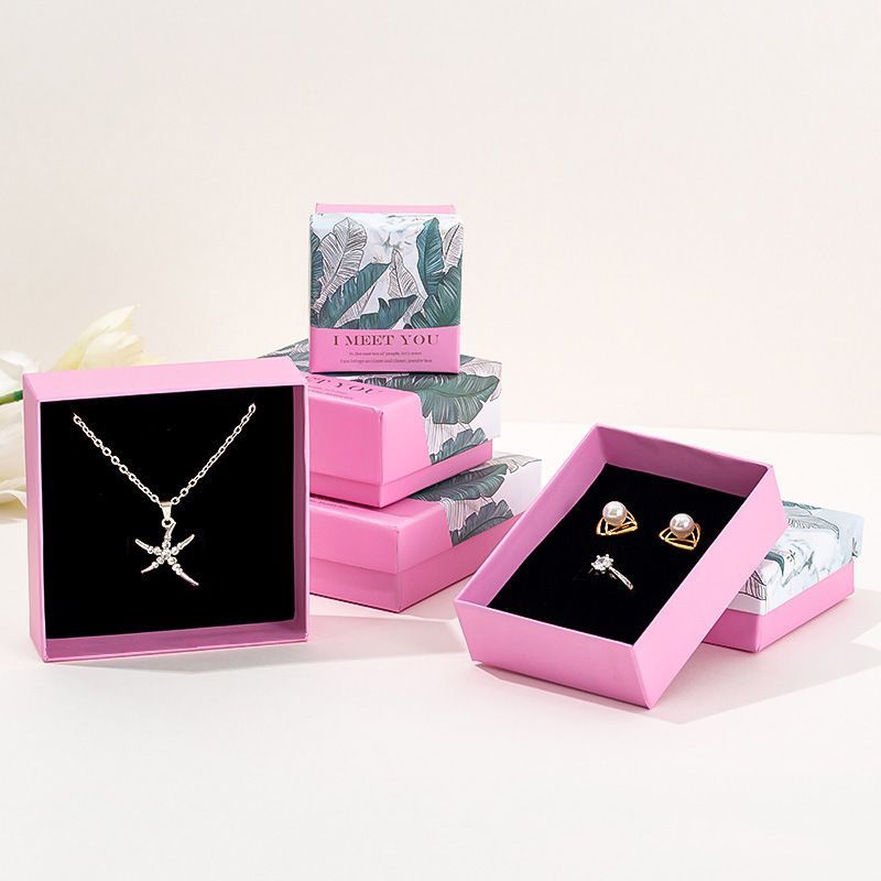 Luxury Jewellery Paper Gift Box with Custom Logo Printing, China Manufacturer Wholesale Storage Box, Free Samples Available Display Box