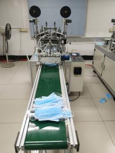Quality Nonwoven Fabric Fully Automatic Face Mask Production Line 6500*3345*1830mm wholesale