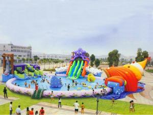 Quality Commercial Inflatable Water Park Games For Business Rental wholesale