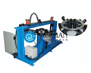 Quality Processing OD 100mm-600mm Air Duct Flange Punching Machine 10KVA wholesale