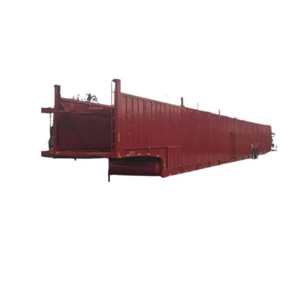 Flexible Loading 2 Axle 6/7/8 Double Deck Truck Car Carrier Semi-Trailer with