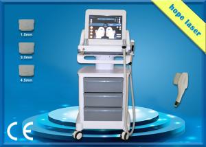 Quality 800 W 3.5mm Cartridges High Intensity Focused Ultrasound Machine 4 J / Cm2 wholesale