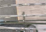 Longlife Concertina Razor Wire Fittings With Clips For Razor Barbed Wire