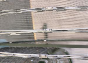 Quality Longlife Concertina Razor Wire Fittings With Clips For Razor Barbed Wire wholesale