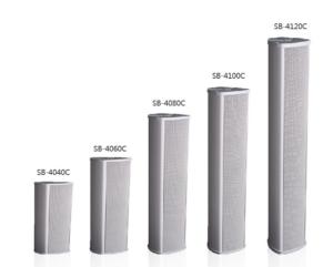 Quality SB-4080C,public address,outdoor,column speaker,waterproof,square wholesale