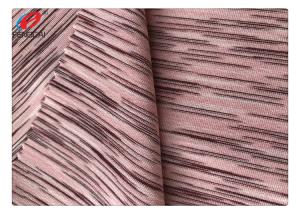 Yoga Wear Cation 85 Polyester 15 Spandex Fabric Warp Knitting For Leggings
