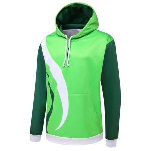 Quality Polyester Digital Printing Sports Team Hoodies Custom Full Dye Sublimation For Men wholesale