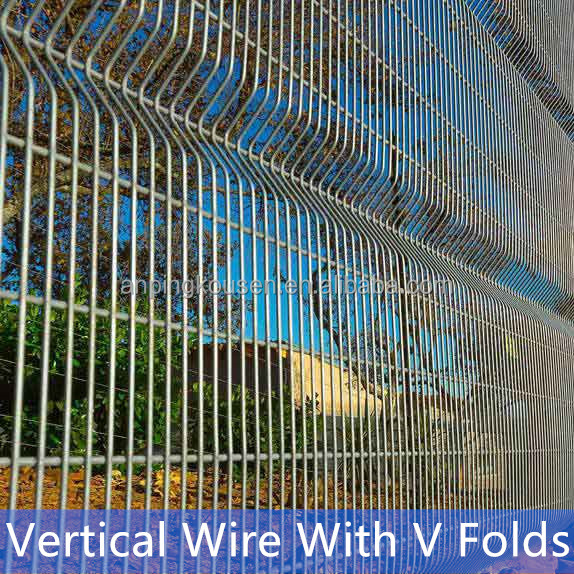 High Security 358 Security Fence with Modern Stylish Design and Low Carbon Steel Wire