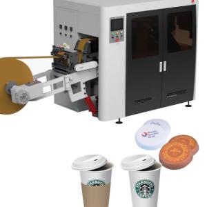 Quality 60-90pcs Per Min Paper Lid Forming Machine AC380V 50HZ wholesale