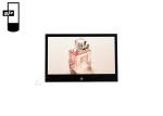 Wall Mount 1920x1080 21.5" LCD Advertising Signage Player RJ45