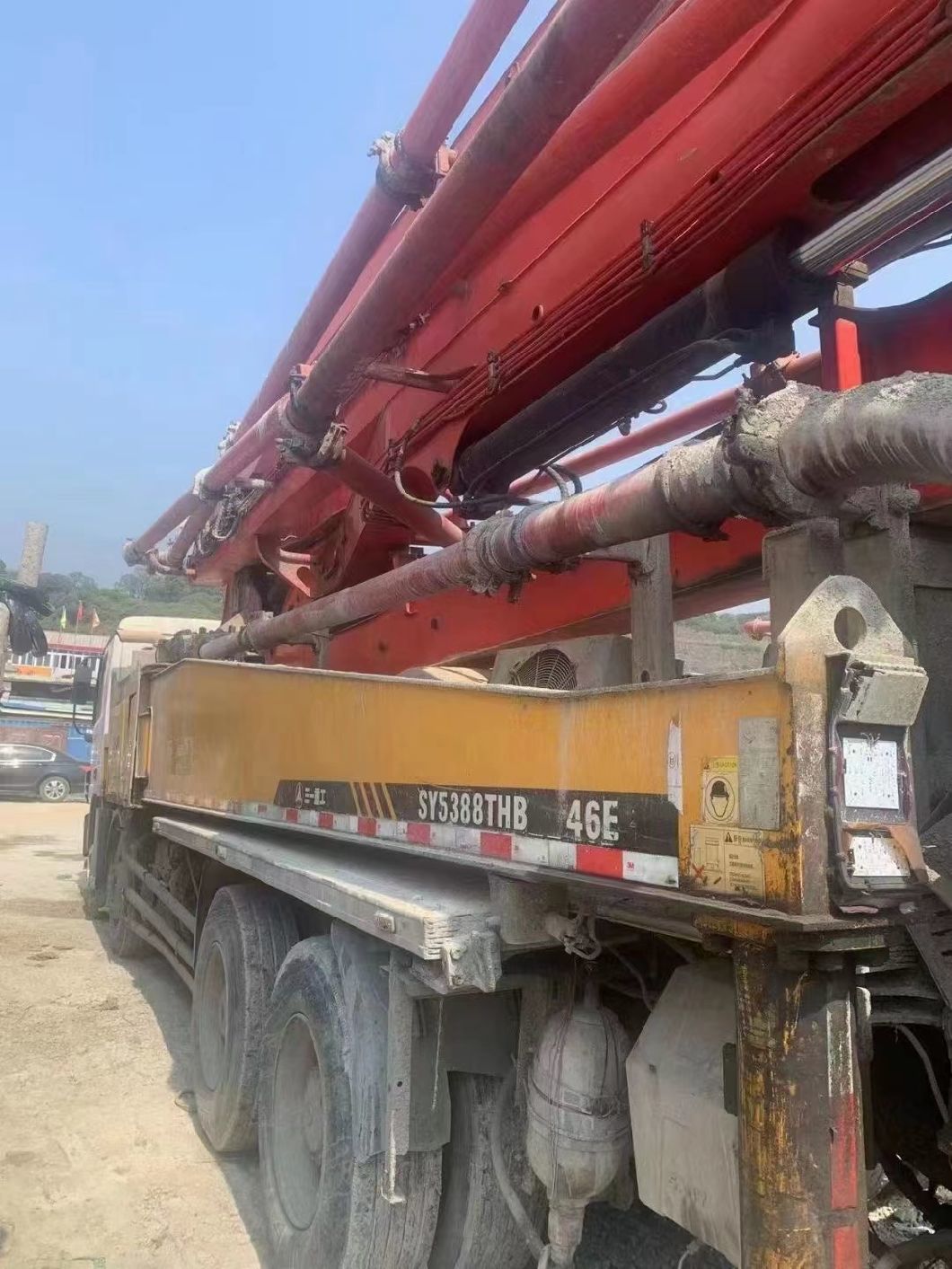 2012 China Top Brand 46m Concrete Pump Can Sell Without Truck Used Heavy Construction Machine