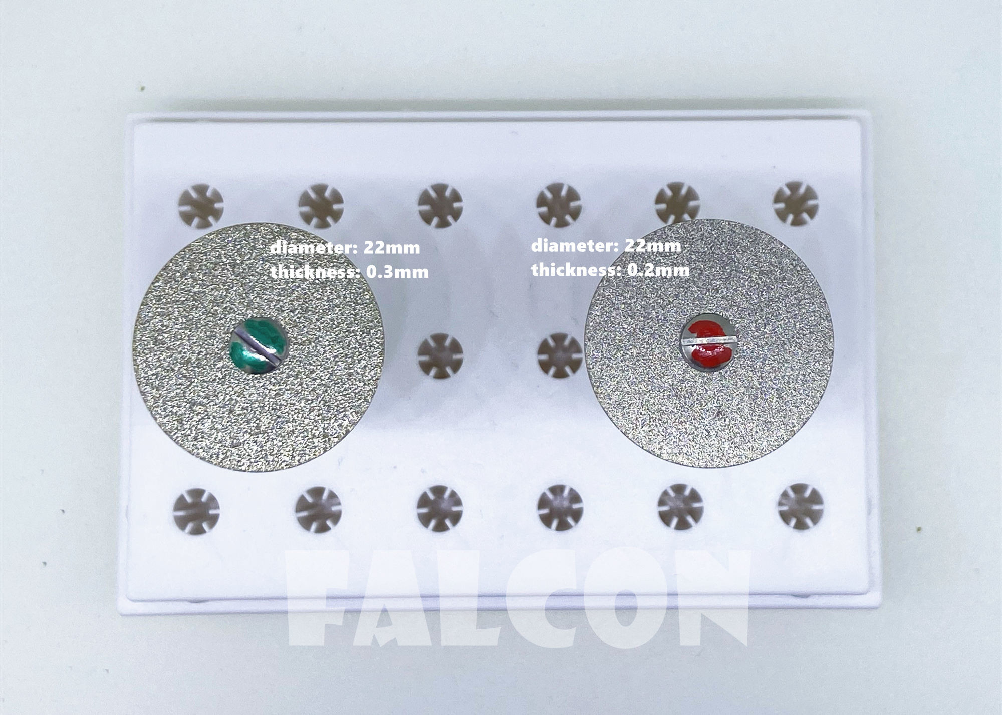 chrome Sintered Flexible Diamond Discs 22mm Fast Cutting For All Ceramics