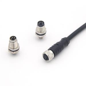 Quality Waterproof Electrical M8 Cable Assembly Male To Female 5 Meter Length wholesale