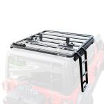 Steel Black Powder Coated Side Ladder Tailgate Ladder For WranglerJK Year 2013