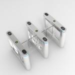 Optical Metal Swing Barrier Turnstile AC220V / 110V 1 Year Warranty