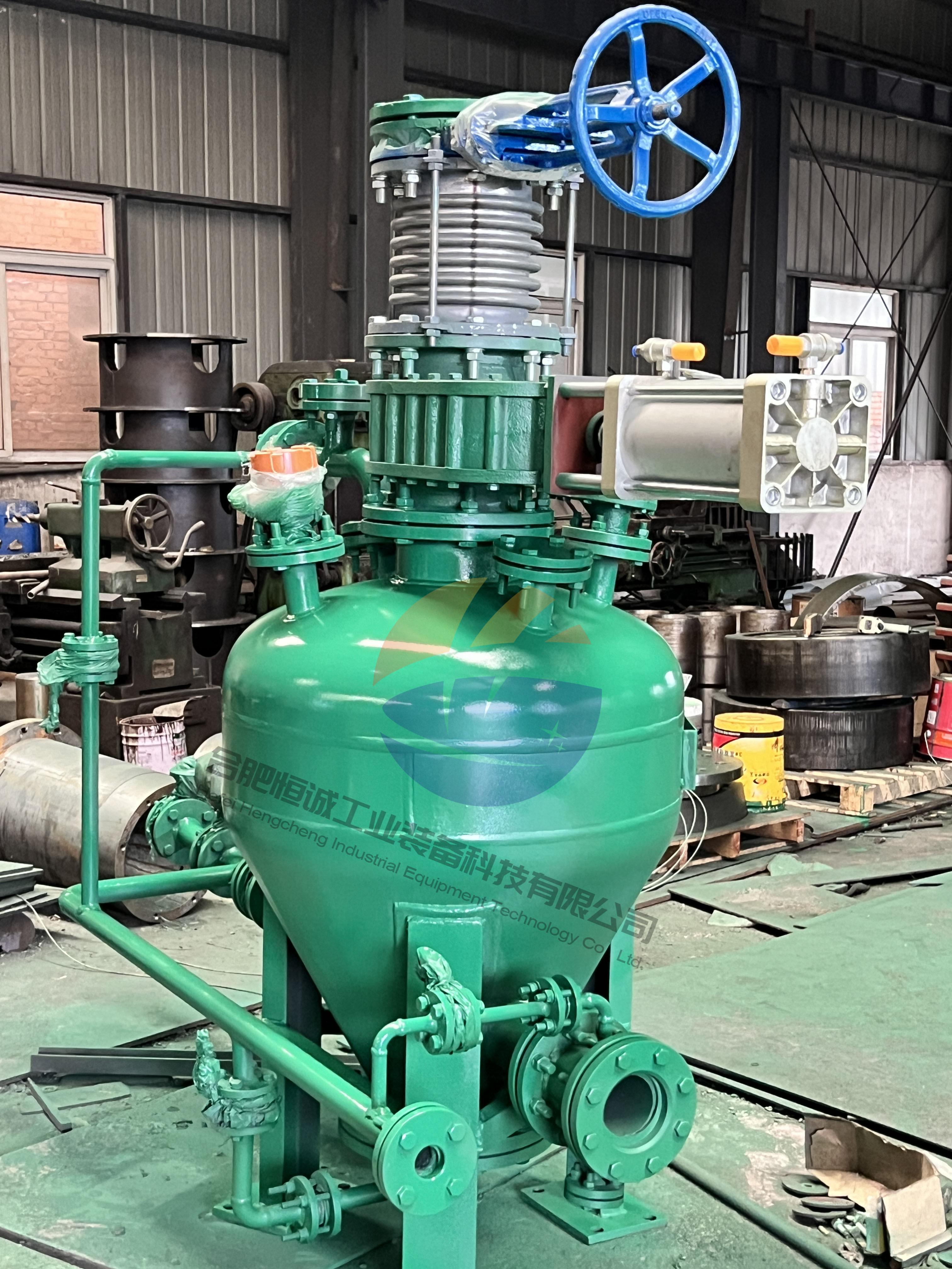 Thick Phase Conveying Equipment Bin Pump Large Conveying Capacity For Fly Ash Coke Powder