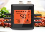 Outdoor Food Grilling BBQ Meat Thermometer Bluetooth With Magnet Backside
