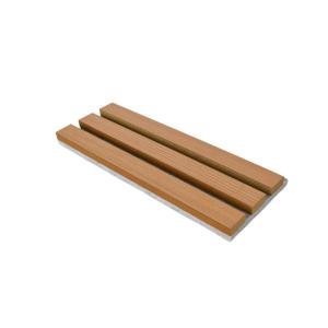Quality High NRC MDF Acoustic Wood Slat Panels , Office Slatted Wood Acoustic Panels wholesale
