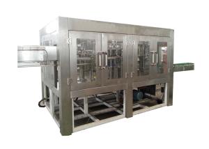Electric Hot Juice Filling Machine , Monoblock Filling And Capping Machine