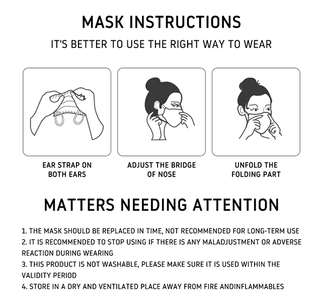 Factory OEM anti Air Pollution PM2.5 Filter Cotton Face Mask