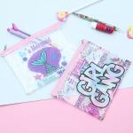 Fashion Cartoon Envelope Waterproof Cute PVC Cosmetic Bag