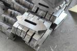 D2 Material Single Shaft Shredder Blade For Tyre Recycling