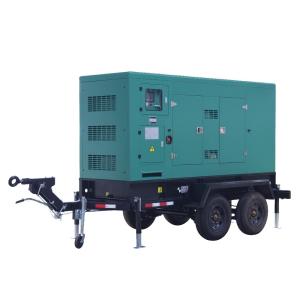 Quality Mobile Trailer Type 450A 240KW Water Cooled Perkins Diesel Generator 3 Phase 4 Wire wholesale