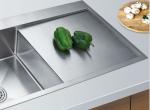 900mm Double Undermount Sink Vertically Horizontally Industrial Stainless Steel