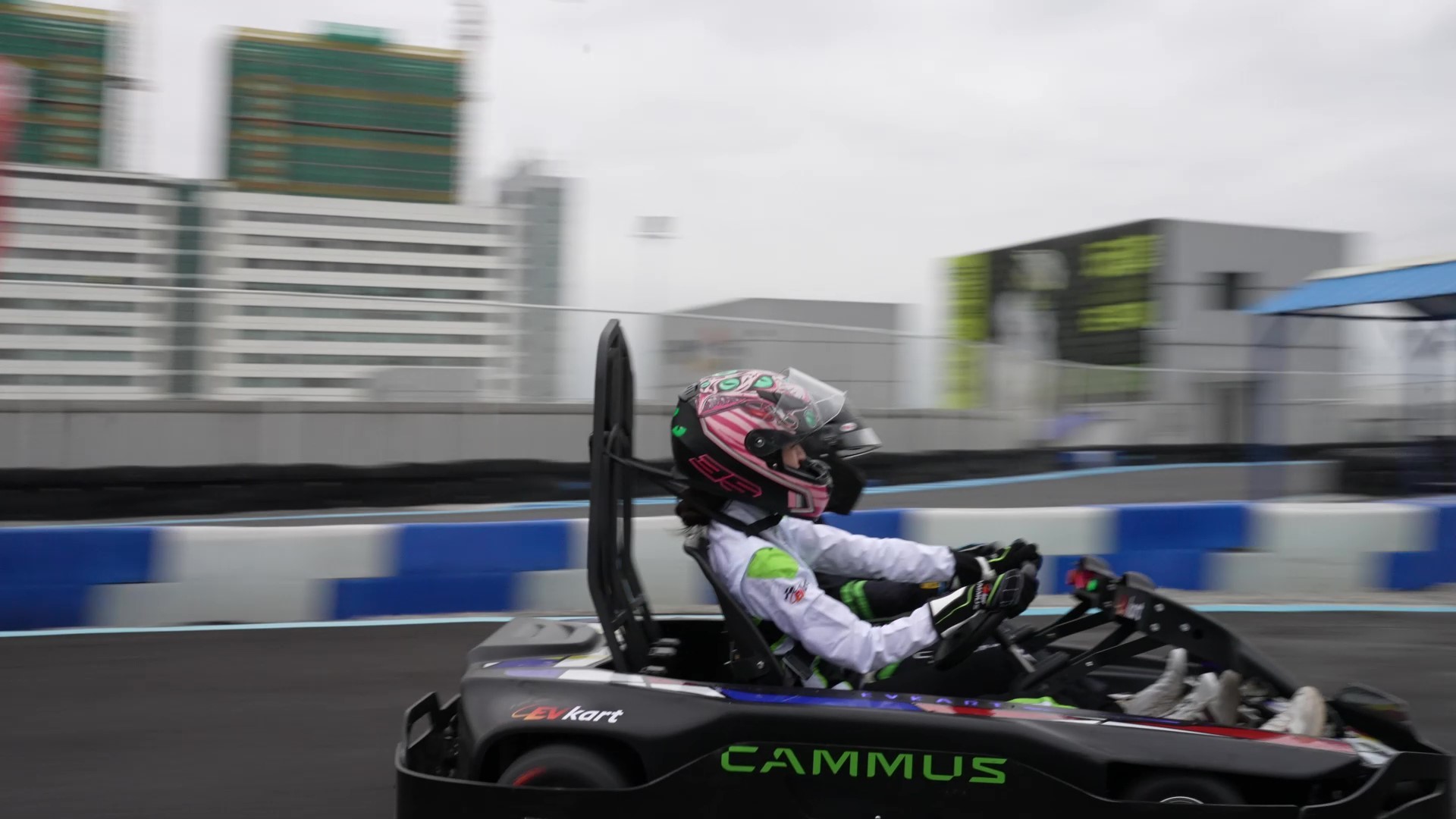 Indoor Racing Electric Go Kart 900w 48V With 6 Levels Adjustments Pedal