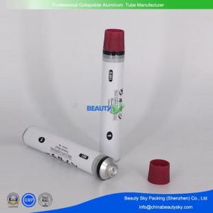 Quality PH&gt;7 Plastic inside Aluminum tube Dia. 25mm for Hair Color cream with big screw cap for Japanese market wholesale