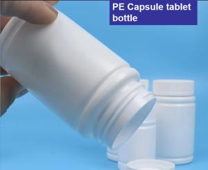 Quality HDPE White Medicine Bottles 40ml 50ml Round Pill Bottle White wholesale