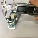 32-55mm Width Zinc Coated Aluminium Alloy Sliding Door Roller Nylon Wheel Door