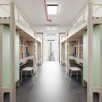 School Furniture Up And Down Bed Children Bunk Bed With Desk