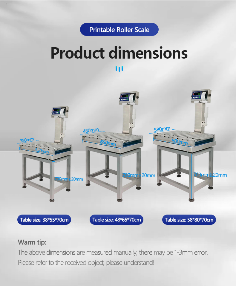 480mm*650mm SOHE A1SP 200kg Polite Line Prosecution Alarm Printing Weighing 100 200KG