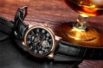 KINYUED mans watches custom logo wholesale luxury luminous hands automatic