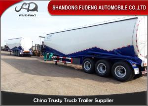 Quality W Shape Bulk Cement Truck BPW Axles Pulverized Fly Ash Coal Ash Powder Tank wholesale