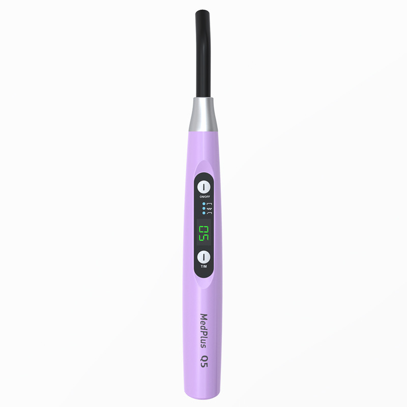 Portable DC 5V 1A Dental Curing Light Multicolor Wave Length 385-515nm