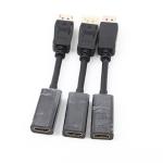 DP Male TO HDTV Female HDTV Adapter Cable 4K 30HZ Fast Charging Data Transfer