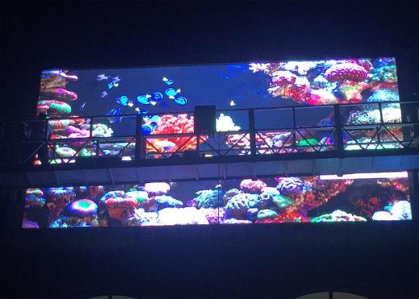 P10 Outdoor Full Color LED Display Big Advertising Screen 960x960mm IP65