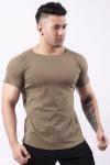 Fashion Men Cotton T Shirts Outdoor Training Customized Material