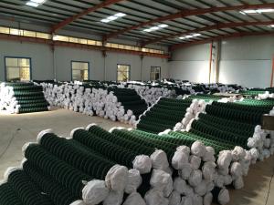 Quality Galvanized Steel Chain Link Fence For Sport Ground / School / Garden wholesale