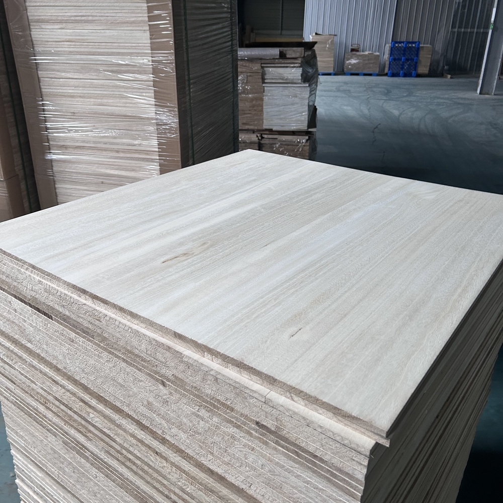 Custom Paulownia Panel Wood Board Solid Paulownia Lumber Board