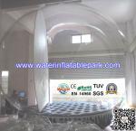 Advertising Large Inflatable Bubble Tent Outdoor with 2 Tunnels