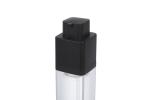 Double Layer Square Acrylic PP 15ml 30ml 50ml Airless Pump Packaging Cosmetic