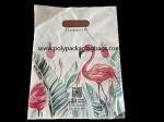 22×29cm Thickness 0.08mm LDPE Die Cut Handle Bag