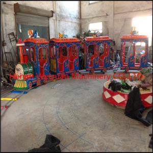 Quality New amusement children games mini thomas train with track wholesale