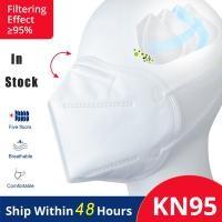 Quality Smooth Breathing Hospital Face Masks , Durable Stapled N95 Mask Reusable wholesale