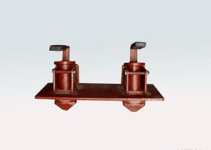 China Double container trailer twist lock together on sale