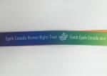 promotional sublimation polyester exhibition lanyard with customized logo